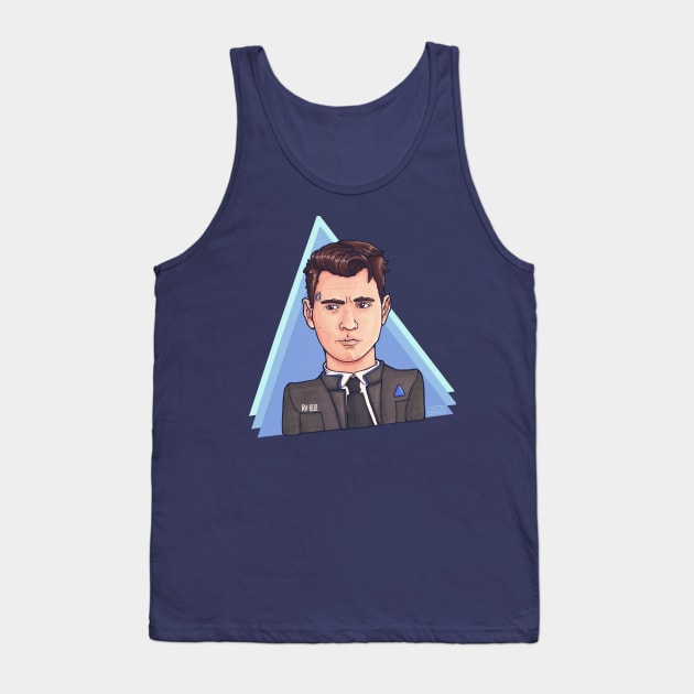 Detroit: Become Human - Connor Tank Top by Cheella